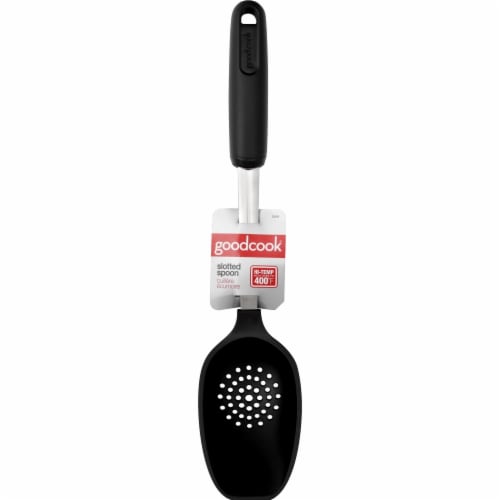 GoodCook Nylon Slotted Spoon Perspective: front