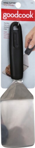 GoodCook® Stainless Steel Wide Turner Perspective: front