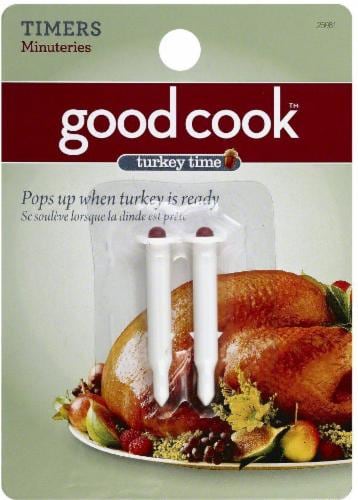 GoodCook® Turkey Time Timers - 2 Pack - White Perspective: front