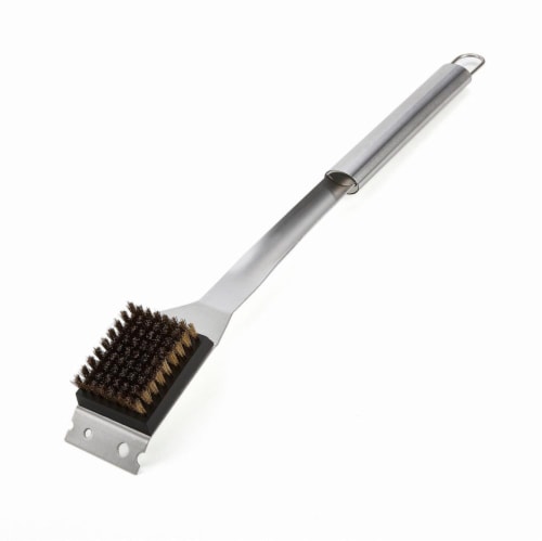 Profreshionals by GoodCook® Stainless Steel Grill Brush - Silver Perspective: front