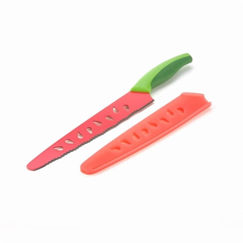 ProFresh Watermelon Knife - Pink/Green Perspective: front