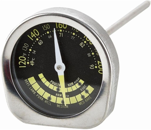 Profreshionals by GoodCook® Stainless Steel Meat Thermometer - Silver Perspective: front