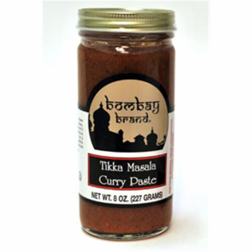 Bombay Brand 302 Tikka Masala Curry Paste- Case of 6 - 9 oz. Jars Perspective: front