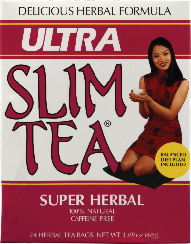 Ultra Slim Tea Herbal Tea Bags Perspective: front