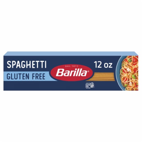 Barilla Gluten Free Spaghetti Non-GMO Project Certified Pasta Perspective: front