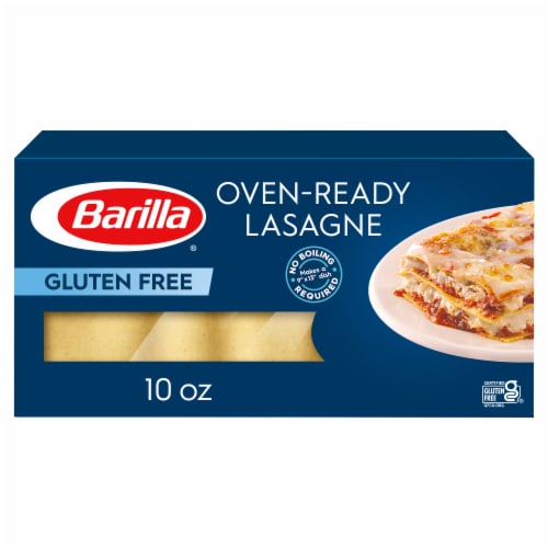 Barilla Gluten Free Oven-Ready Lasagne Pasta Perspective: front