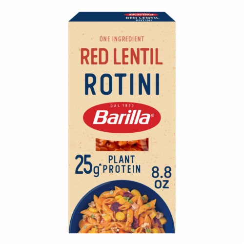 Barilla Red Lentil Rotini Naturally Gluten Free & Non-GMO Pasta Perspective: front