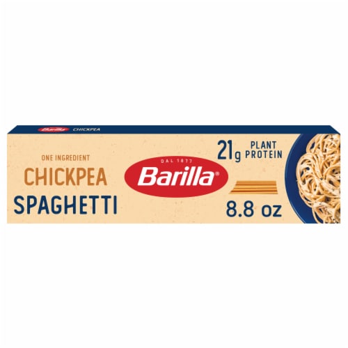 Barilla Chickpea Spaghetti Naturally Gluten Free & Non-GMO Pasta, 8.8 ...