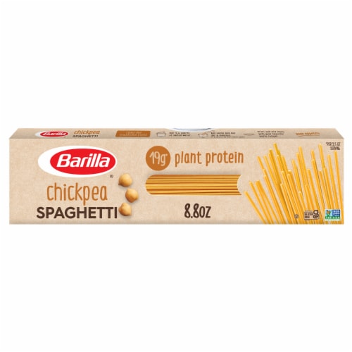 Barilla Chickpea Spaghetti Naturally Gluten Free Non-GMO Pasta Perspective: front