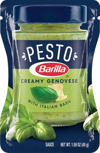Barilla® Creamy Genovese Pesto Sauce Perspective: front