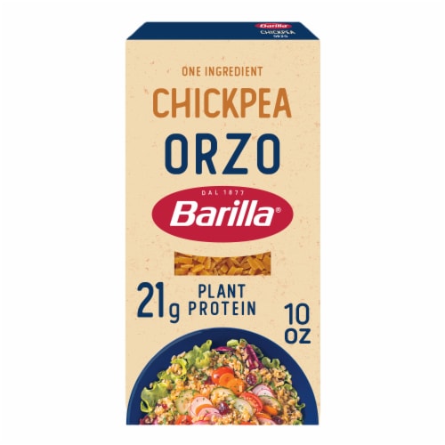 Barilla Chickpea Orzo Naturally Gluten Free Non-GMO Pasta Perspective: front