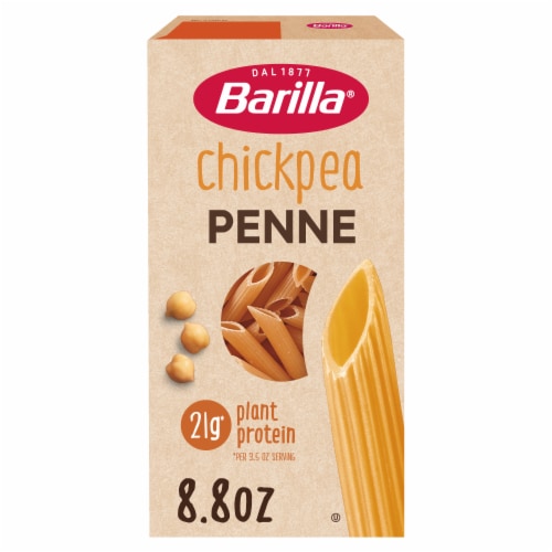 Barilla Chickpea Penne Naturally Gluten Free & Non-GMO Pasta Perspective: front