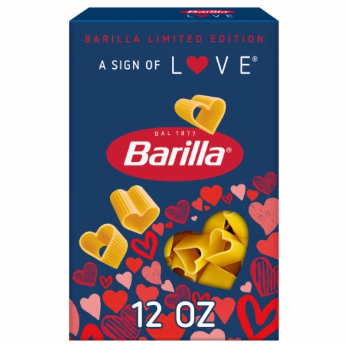 Barilla Limited Edition A Sign of Love Pasta Perspective: front