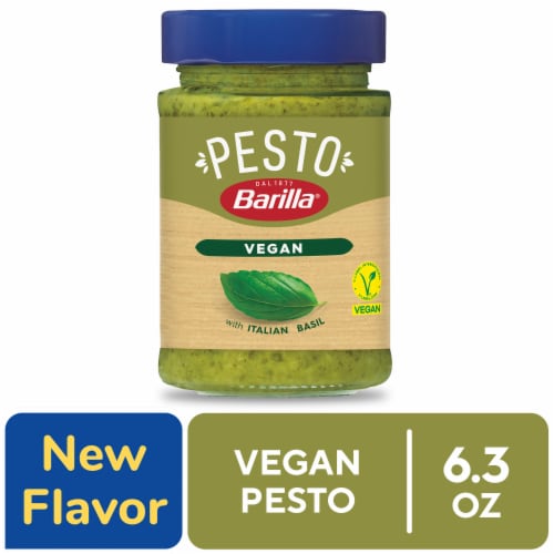 Barilla Vegan Pesto Pasta Sauce and Spread Perspective: front