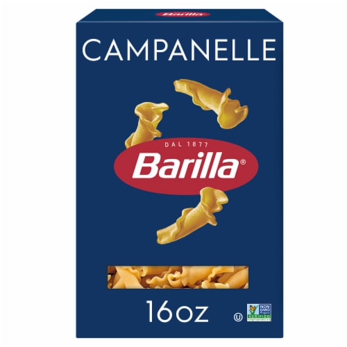 Barilla Blue Box Campanelle Non-GMO Certified & Kosher Pasta Perspective: front