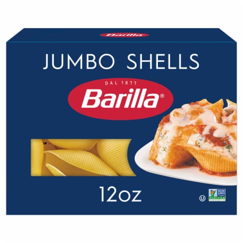 Barilla Blue Box Jumbo Shells Non-GMO Certified & Kosher Pasta