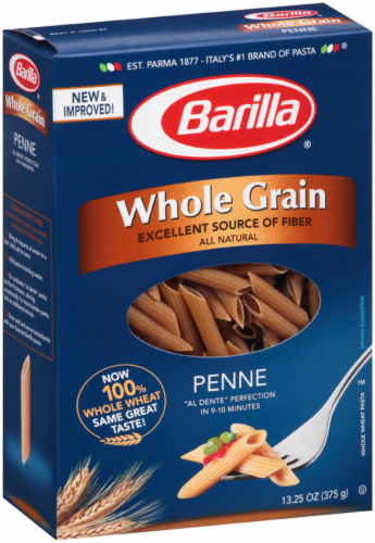 Barilla Whole Grain Penne Pasta Perspective: front