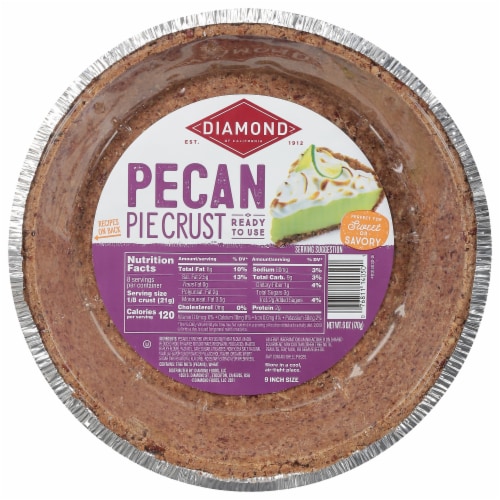 Diamond Pecan-Pie Crust Perspective: front