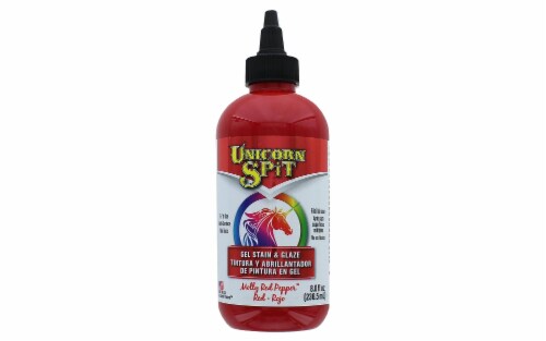 Unicorn Spit Wood Stain & Glaze 8oz-Molly Red Pepper Perspective: front