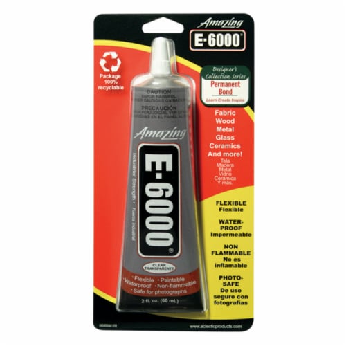 Eclectic E6000® Craft Adhesive - Clear Perspective: front