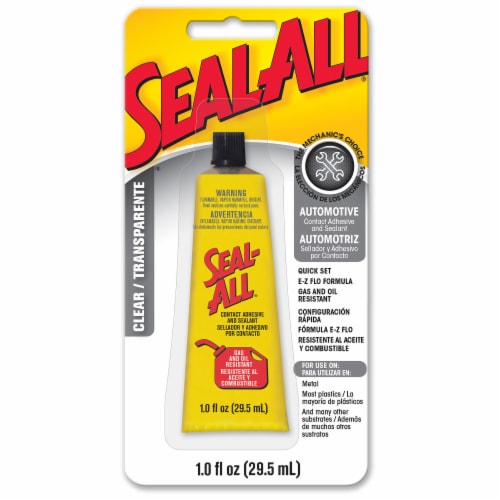 Seal-All® Contact Adhesive and Sealant - Clear Perspective: front