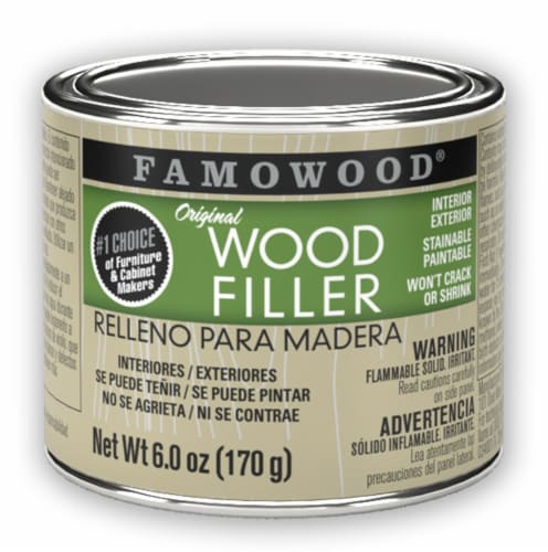 Famowood® Natural Wood Filler Perspective: front