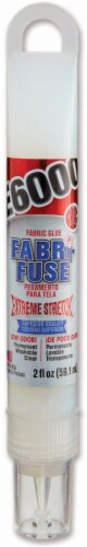 Eclectic E6000 Fabric Fuse - 2 Ounce - Clear Perspective: front