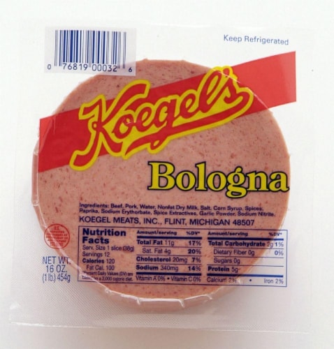 Koegel's Bologna Perspective: front