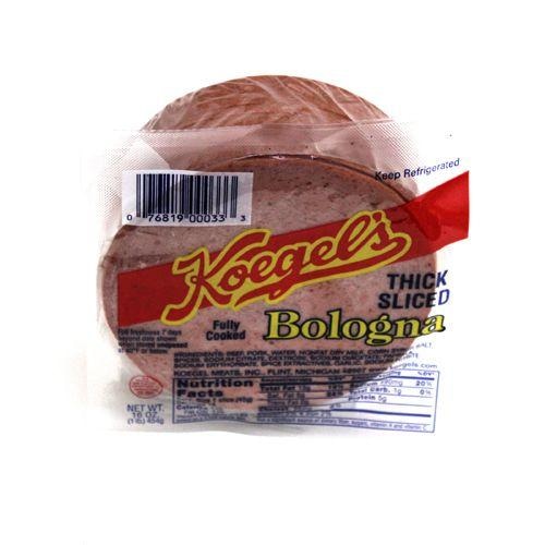 Koegel's Thick-Sliced Bologna Perspective: front