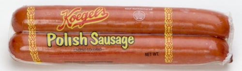 Koegel's Polish Sausage Perspective: front