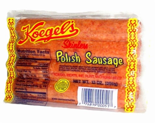 Koegel's Skinless Polish Sausage Perspective: front