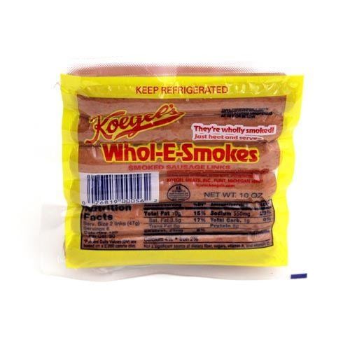 Koegel's Whole Smokies Perspective: front