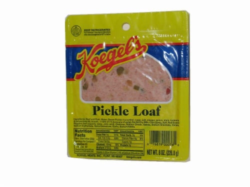 Koegel's Pickle Loaf Perspective: front