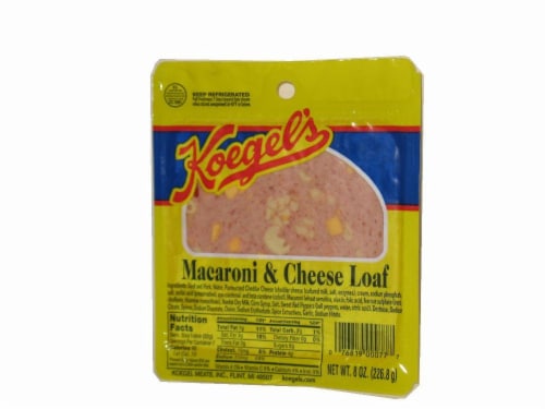 Koegel's Mac & Cheese Loaf Perspective: front