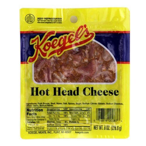Koegel's Hot Head Cheese Perspective: front