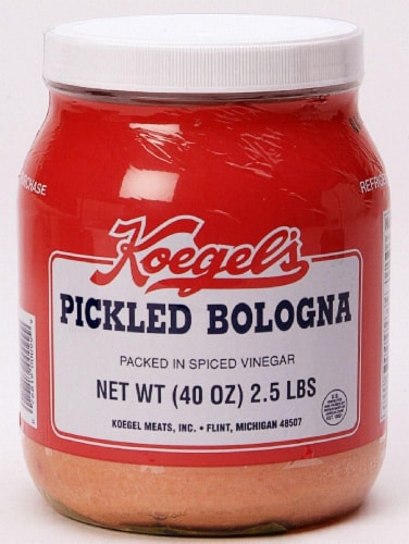 Koegel's Pickled Ring Bologna Perspective: front