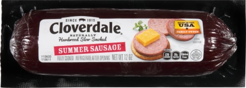 Cloverdale Summer Sausage Perspective: front