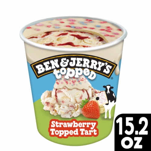 Ben & Jerry’s Strawberry Topped Tart Topped Ice Cream