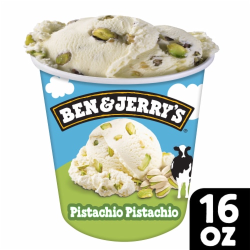 Ben & Jerry’s Non-GMO Pistachio Pistachio with Lightly Roasted Pistachios Ice Cream