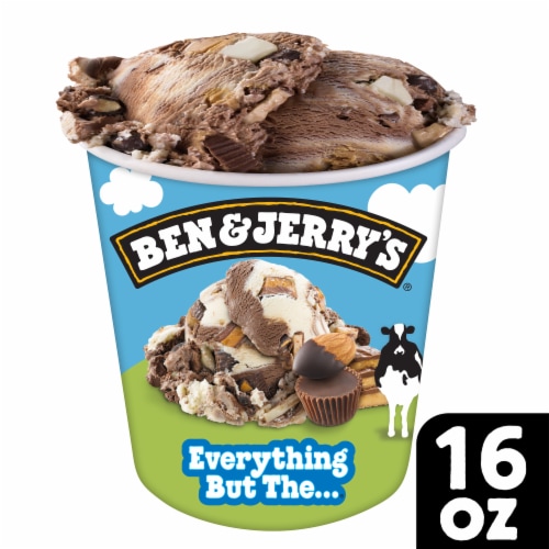 Ben & Jerry's Everything Ice Cream Perspective: front