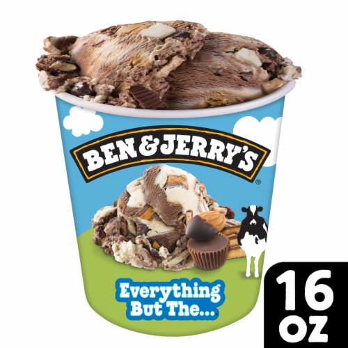 Ben & Jerry's Everything But The.. Chocolate and Vanilla Peanut Butter ...