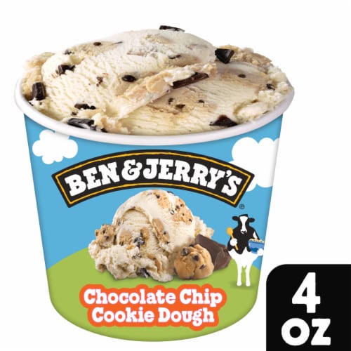 Ben & Jerry’s Non-GMO Mini Cup Chocolate Chip Cookie Dough Core Ice Cream