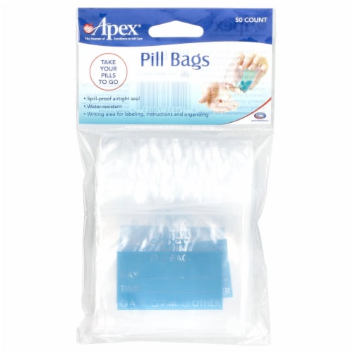 Apex Pill Baggies, 50 ct - City Market