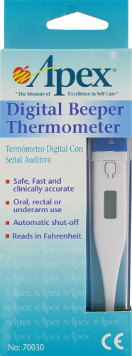 Apex Digital Beeper Thermometer Perspective: front