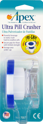 Apex Ultra Pill Crusher Perspective: front