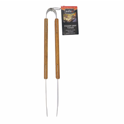 Mr. Bar-B-Q Finger Grip Tongs Perspective: front