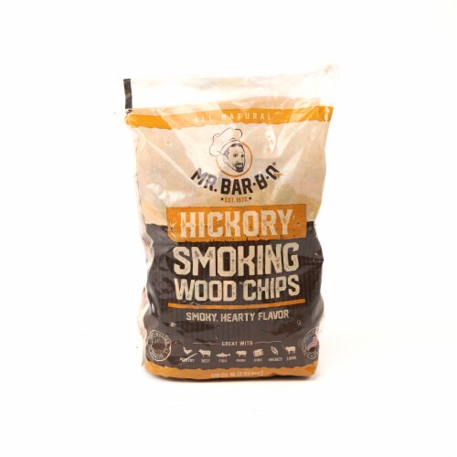 Mr. Bar-B-Q® Hickory Smoking Wood Chips Perspective: front