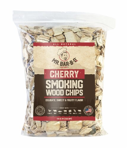 Mr. Bar-B-Q® Cherry Smoking Wood Chips Perspective: front