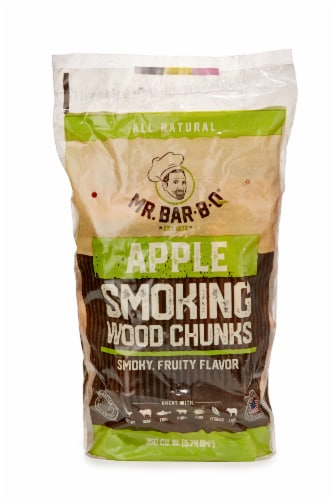 Mr. Bar-B-Q® Apple Smoking Wood Chunks Perspective: front