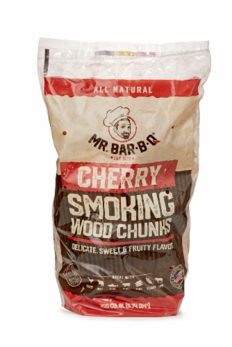 Mr. Bar-B-Q® Cherry Smoking Wood Chunks Perspective: front